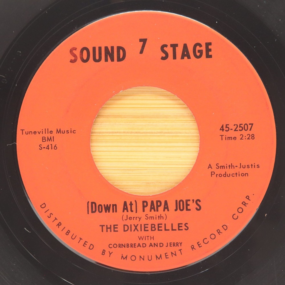 THE DIXIEBELLES - (DOWN AT) PAPA JOE'S / ROCK, ROCK, ROCK - ROCK POP 45